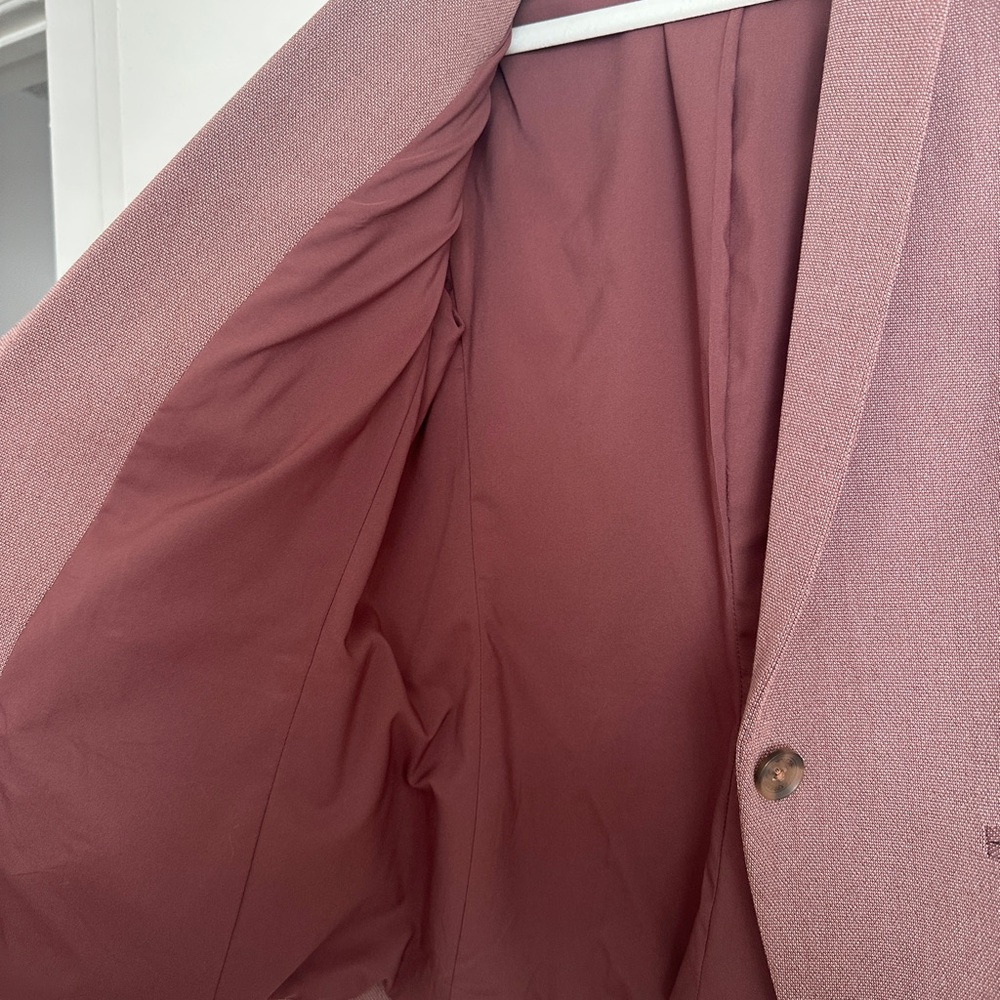 Express Women's Dusty Rose Blazer 10 - Picture 4 of 7